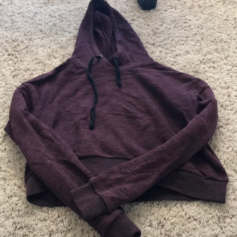Crop top sweatshirt